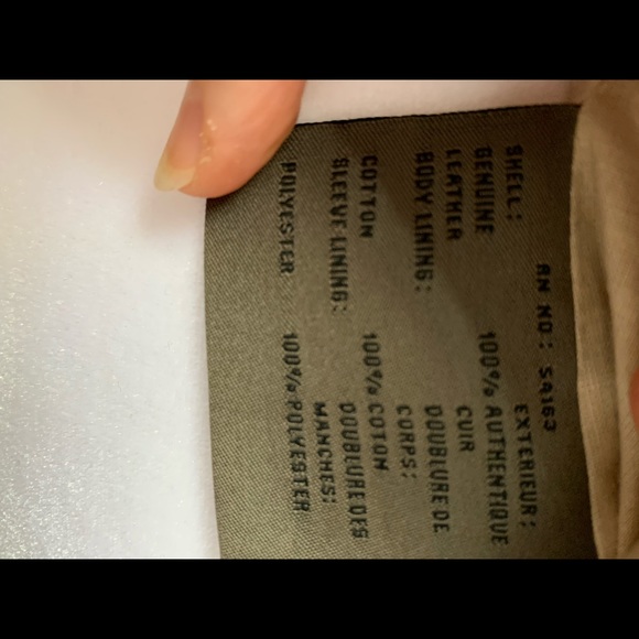 Brown leather Marc New York, Andrew Marc jacket - Picture 5 of 5